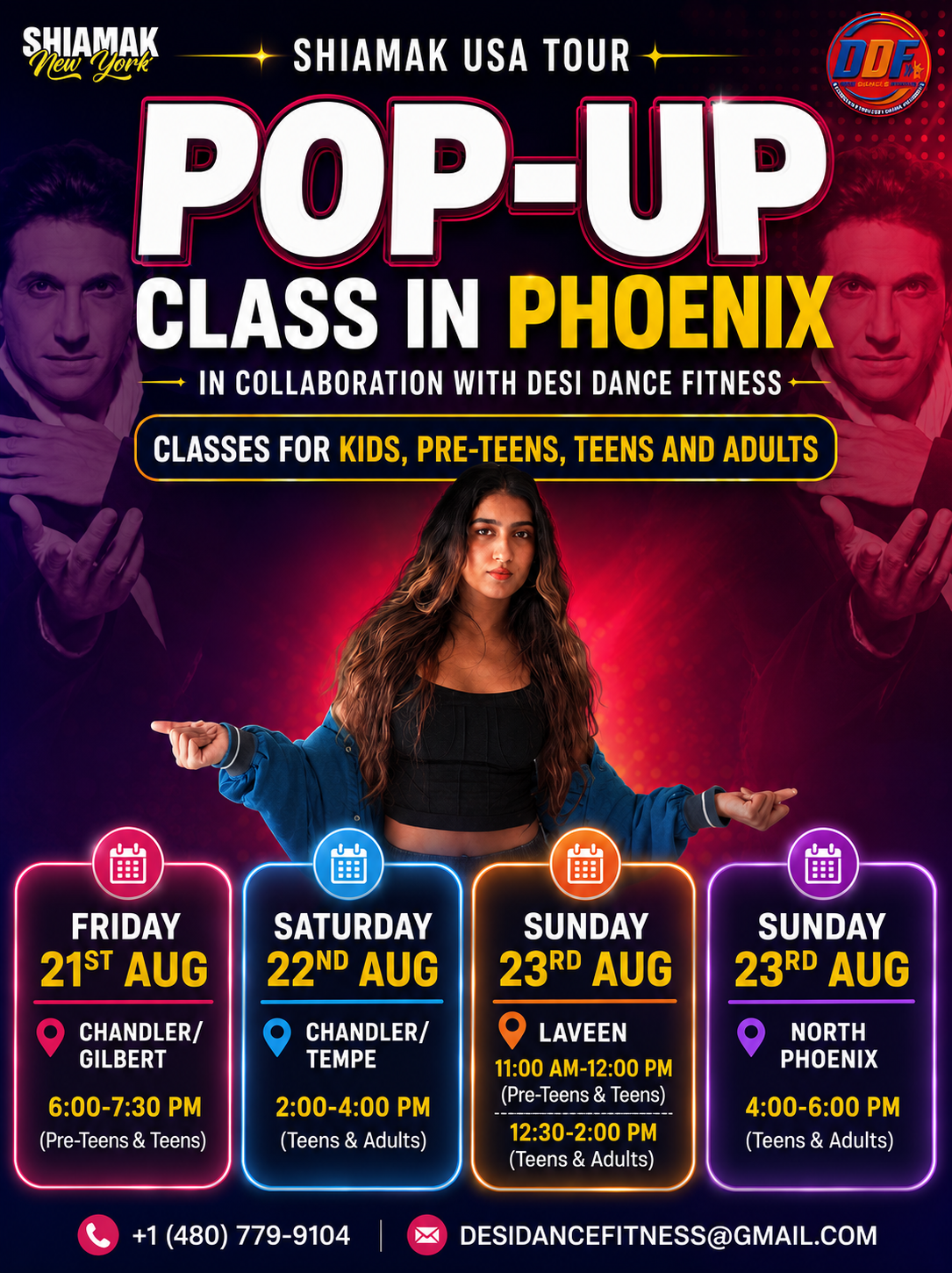 SHIAMAK Pop-Up Dance Workshop